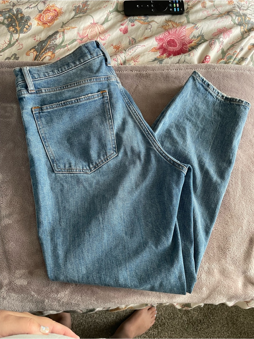 Abercrombie & Fitch Light Blue Straight Men's Jeans